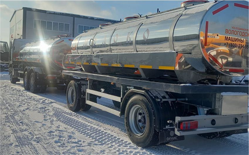 Молоковоз-цистерна на шасси FAW