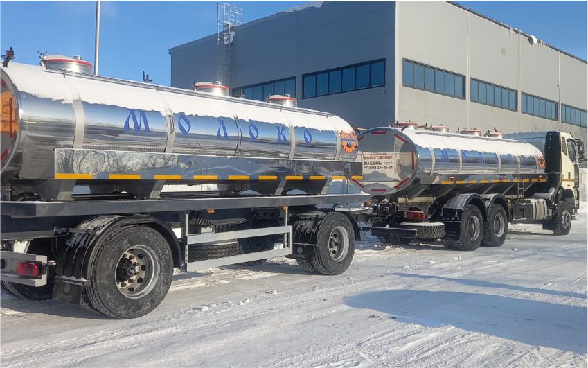 Молоковоз-цистерна на шасси FAW