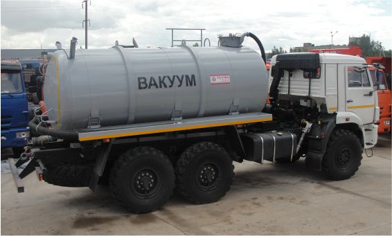 Автомобильт вакуумный на шасси КАМАЗ 43118-50